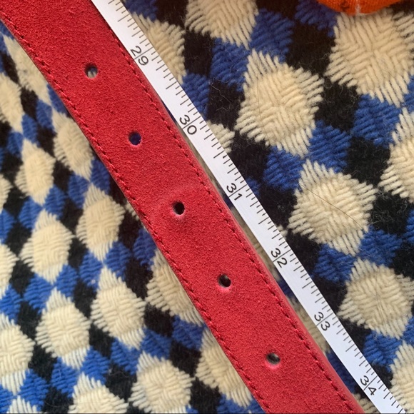 CLOSET CLOSING TOMORROW Red Belt Anthropologie - Picture 8 of 8